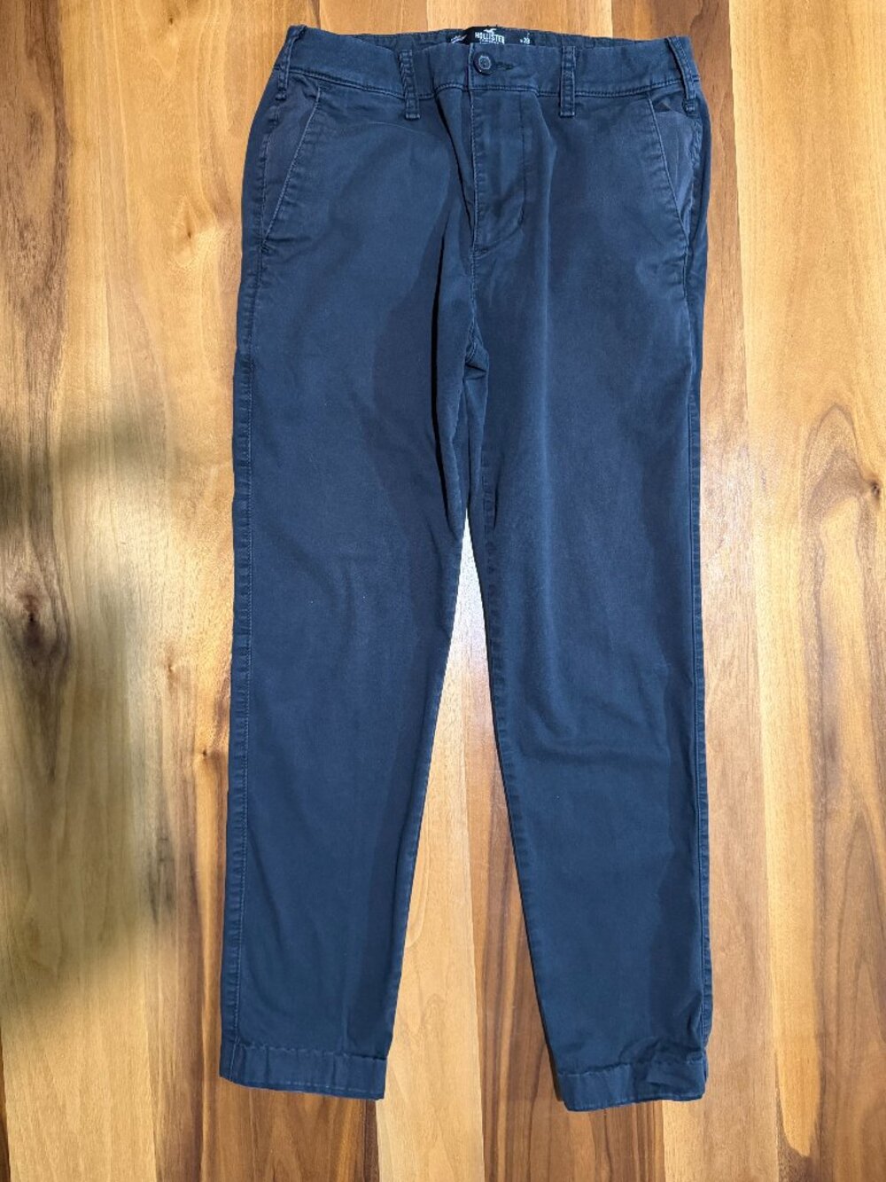 Hollister Men's Black Chino Pants 29x30 Skinny
